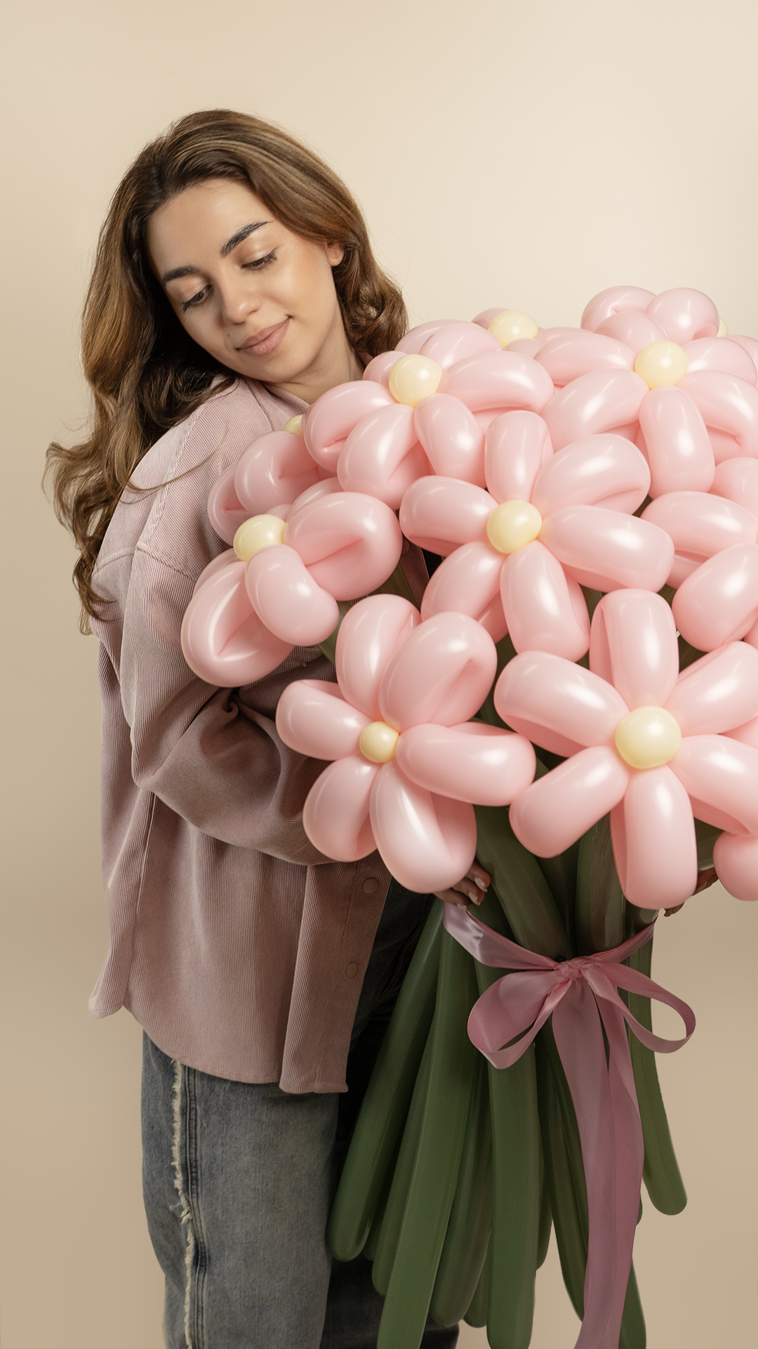 ШДМ (2''/5 см) Розовый (009), пастель, 100 шт.
