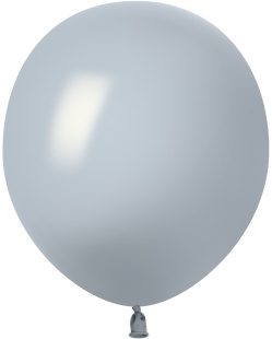 Шар (10''/25 см), Серый, пастель ретро, 100 шт.