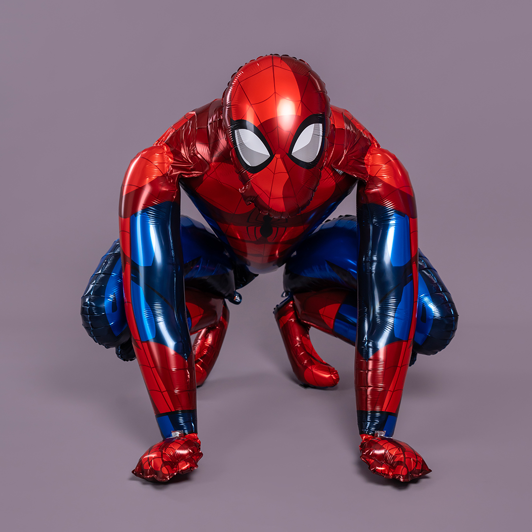 Шар 3D (36''/91 см) Фигура, XXL, Человек Паук, 1 шт. в уп.