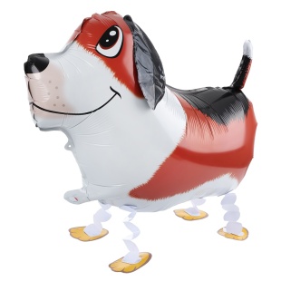 Шар 3D (24''/61 см) Ходячая Фигура, Бигль, 1 шт.