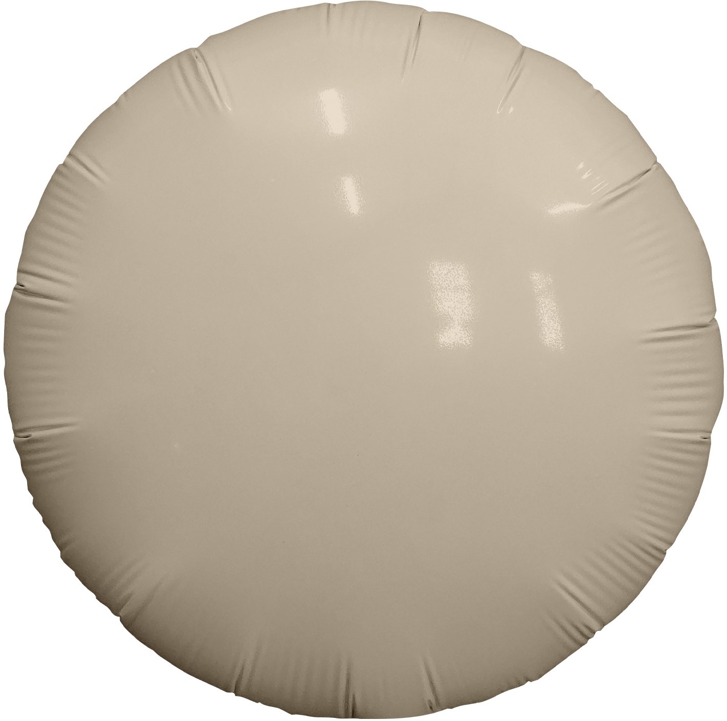 Шар (18''/46 см) Круг, Мистик, Кремовый, Сатин, 1 шт.