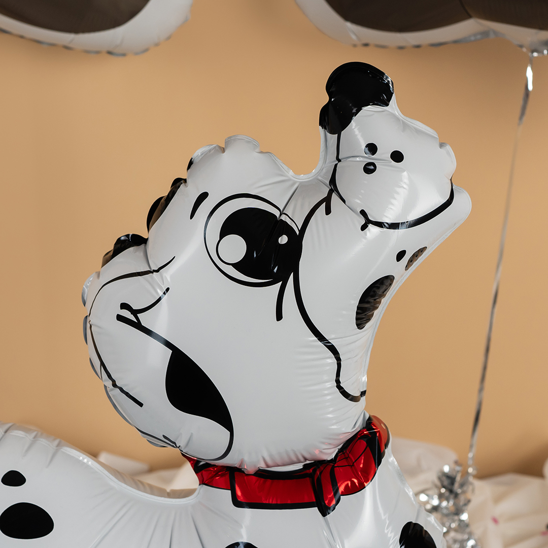 Шар 3D (22''/56 см) Фигура, Собака Далматинец, 1 шт. в уп.