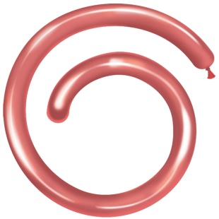 Шар (2''/5 см) ШДМ, Розовый, хром, 50 шт.