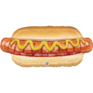 Шар (32''/81 см) Фигура, Хот Дог, 1 шт. в уп.
