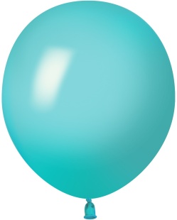 Шар (12''/30 см), Аквамарин, пастель, 100 шт.