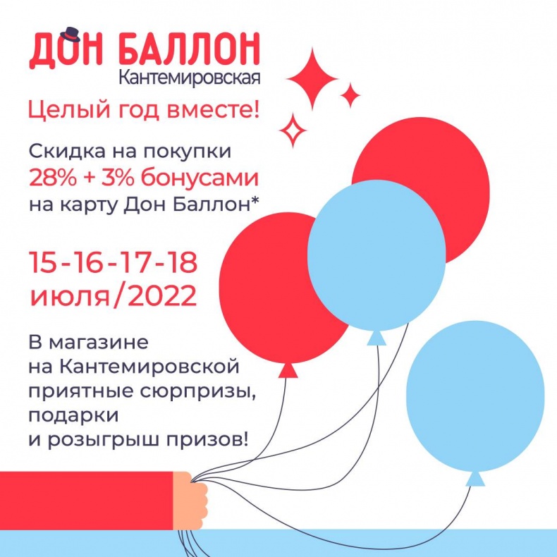 День рождения Дон Баллон Кантемировская