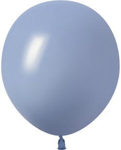 Шар (12''/30 см), Голубая дымка, пастель ретро, 100 шт.