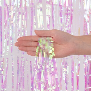 Занавес Дождик Прозрачный, Хамелеон, 100*200 см, 1 шт.