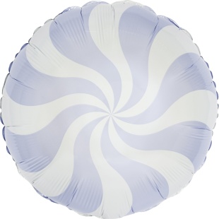 Шар (18''/46 см) Круг, Леденец, Сиреневый, Макарунс, 1 шт.