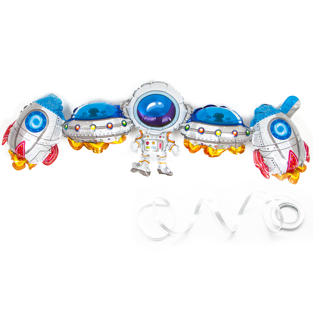 Шар Гирлянда (36''/91 см) Фигура, Космос, 2 шт. в уп.