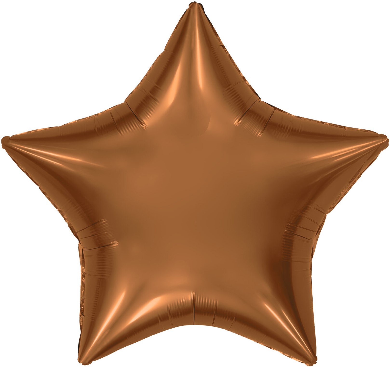 Шар (36''/91 см) Звезда, Терракота, Бохо, 1 шт. в уп.