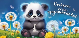 Конверты для денег, Открой если грустненько! (панда), 10 шт.