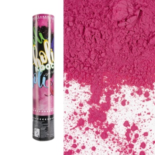 Пневмохлопушка (12/30 см), Краска Холи, Ярко-розовый, 1 шт.