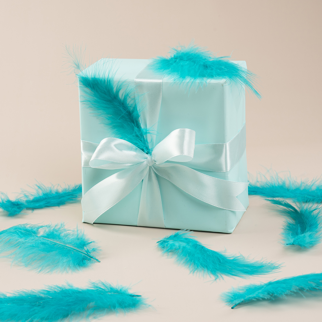 Перья, Премиум, Тиффани, 12-15 см, 30 шт.