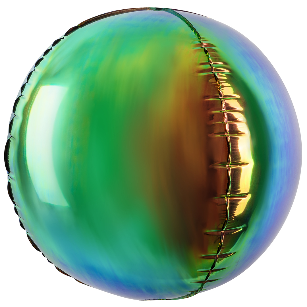 Шар 3D (10''/25 см) Мини-сфера, Фантом, Хамелеон, 1 шт. в уп.