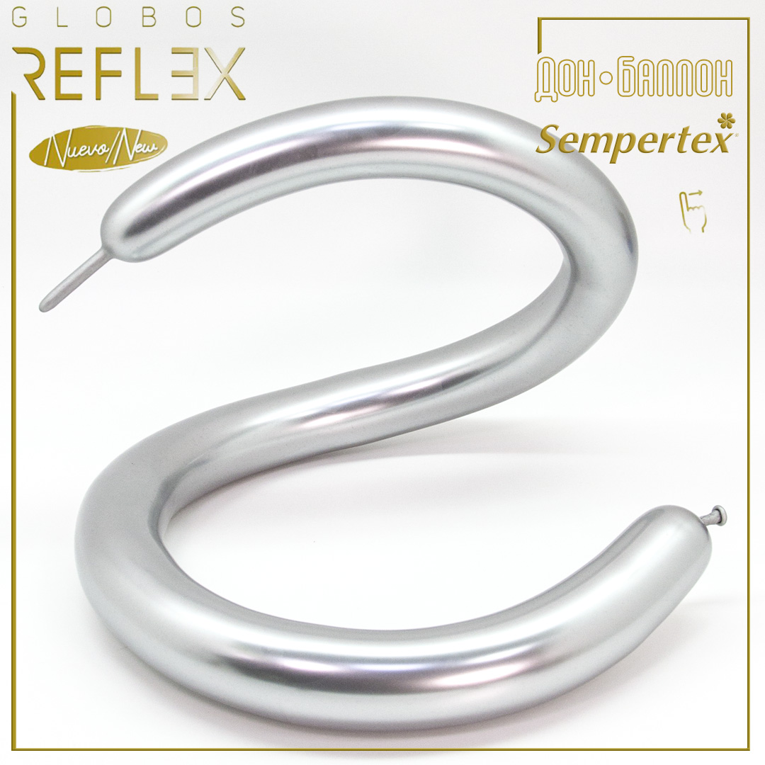 ШДМ (2''/5 см) Reflex, Зеркальный блеск, Серебро (981), хром, 50 шт.