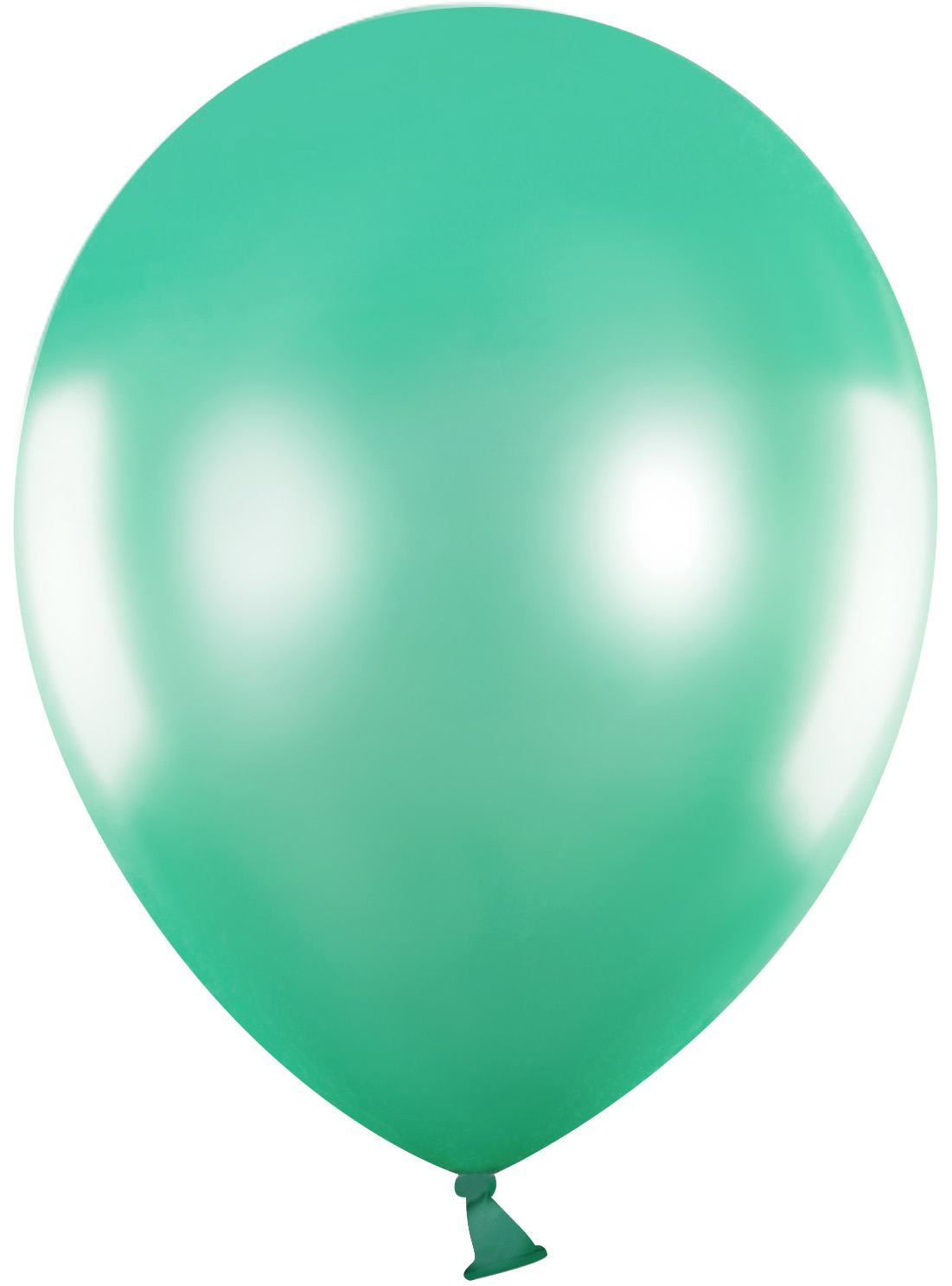 Шар (12''/30 см), Зеленый, металлик, 100 шт.