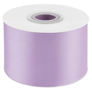 Лента атласная (5 см*22,85 м) Сиреневый, 1 шт.