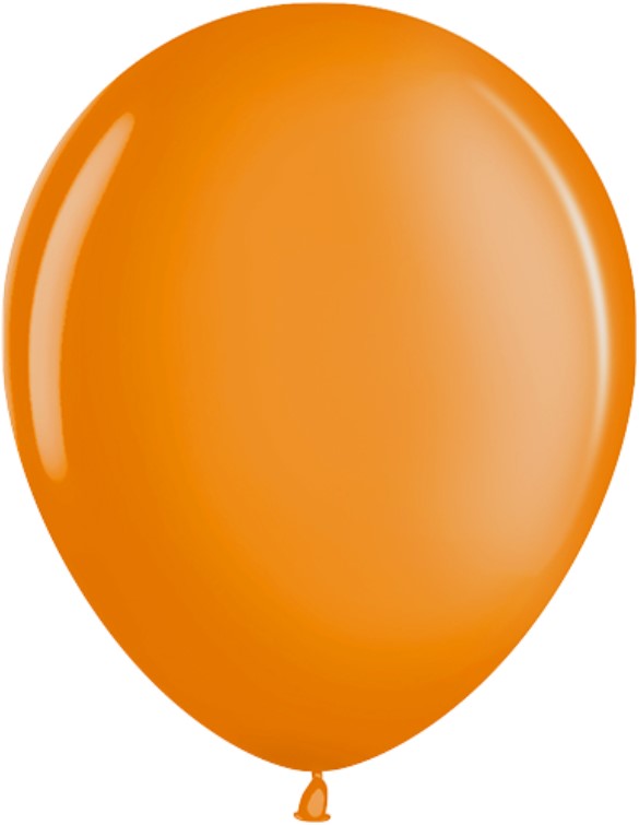 Шар (12''/30 см) Оранжевый (820), металлик, 50 шт.