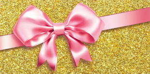 Конверты для денег, Розовый бант, 10 шт.