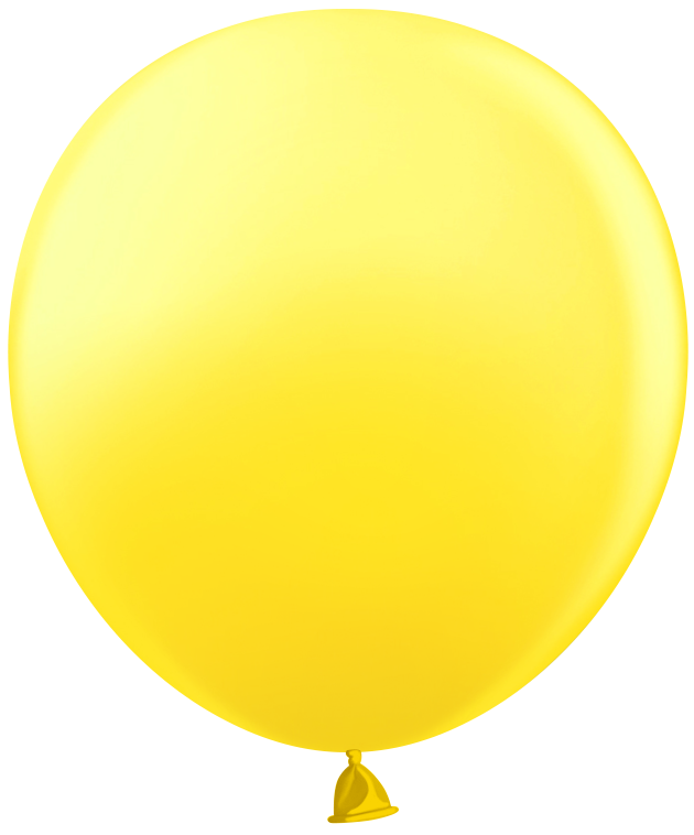 Шар (18''/46 см), Желтый, пастель, 25 шт.