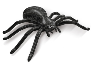 Шар (77''/196 см) Фигура 3D, XXL, Паук, Черный, 1 шт. в уп.