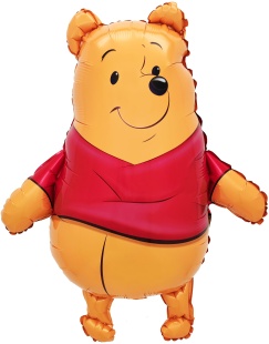 Шар (26''/66 см) Фигура, Любимый мишка, 1 шт. в уп.