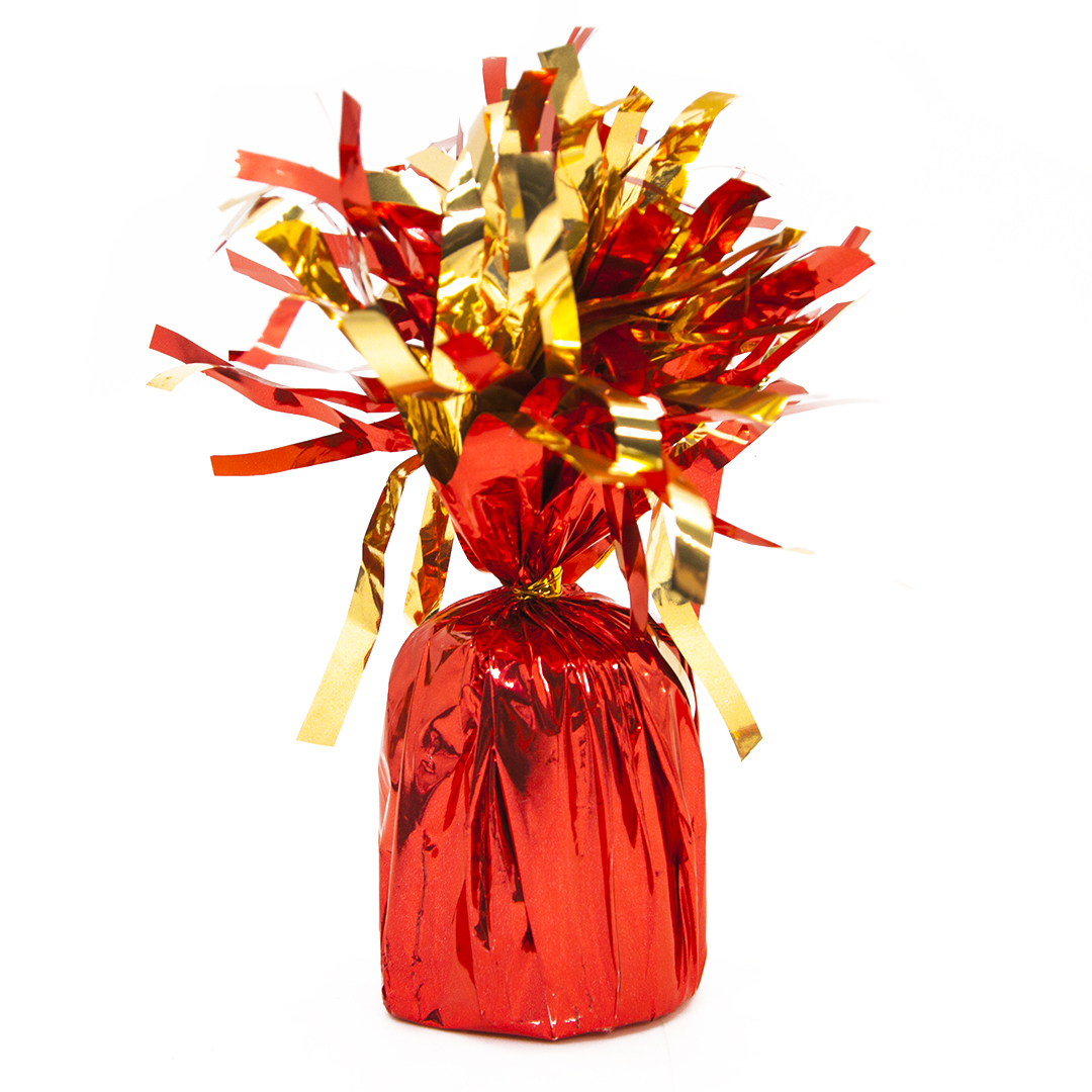 Грузик Конус, Красный/Золото, Металлик, 1 шт.