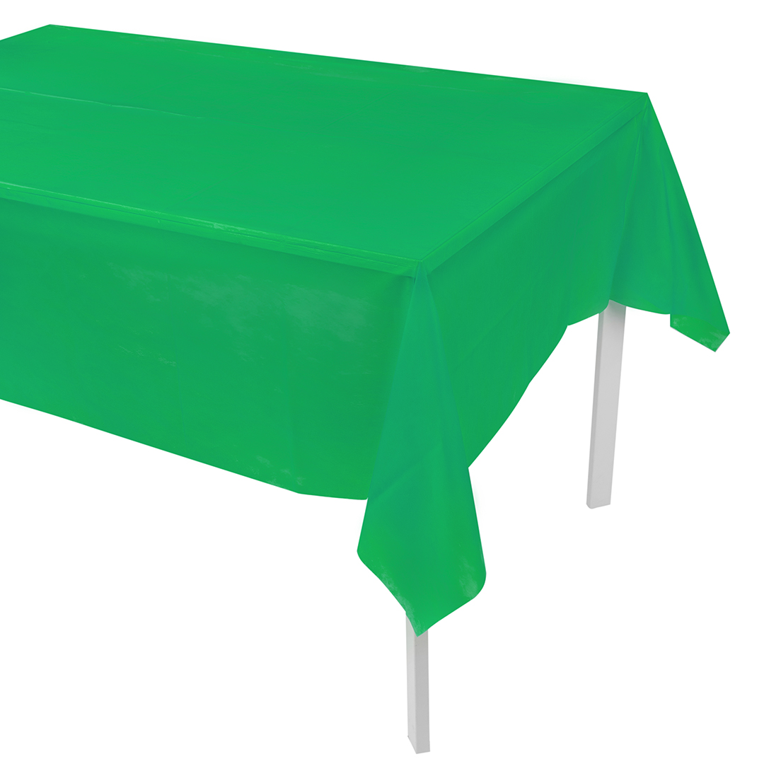 Скатерть одноразовая, Мастхэв, Зеленый, 137*274 см, 1 шт. Скатерть одноразовая, Мастхэв, Зеленый, 137*274 см, 1 шт.