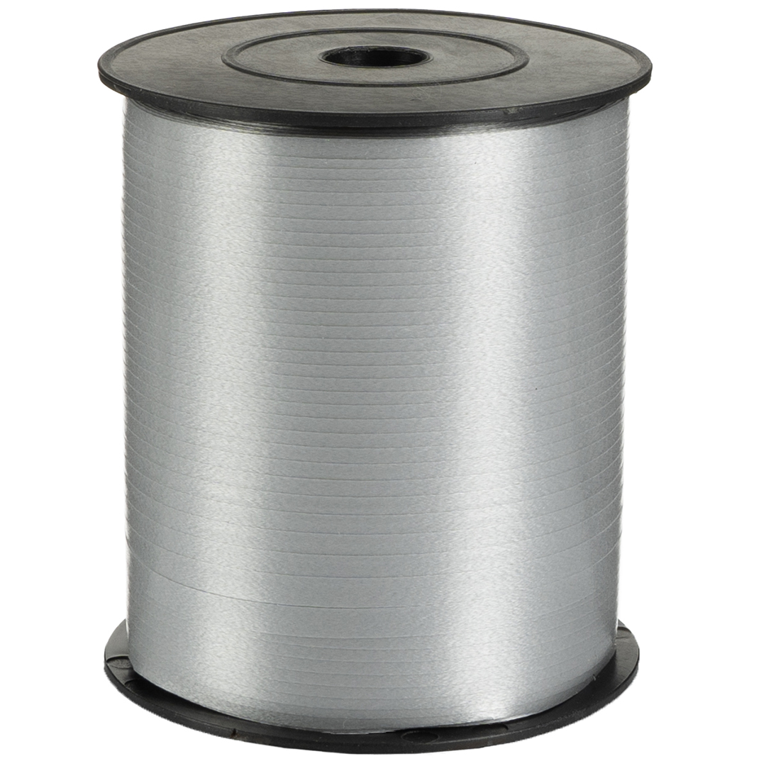 Лента полипропиленовая (0,5 см*500 м) Серебро, 1 шт.