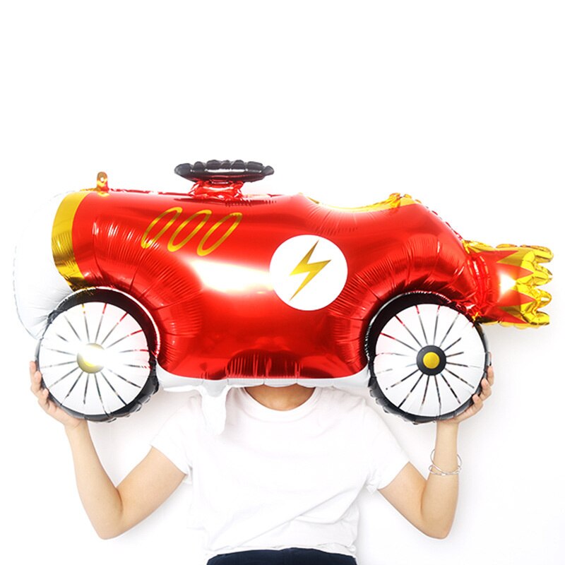Шар (36''/91 см) Фигура, Гоночный спорткар, Красный, 1 шт.
