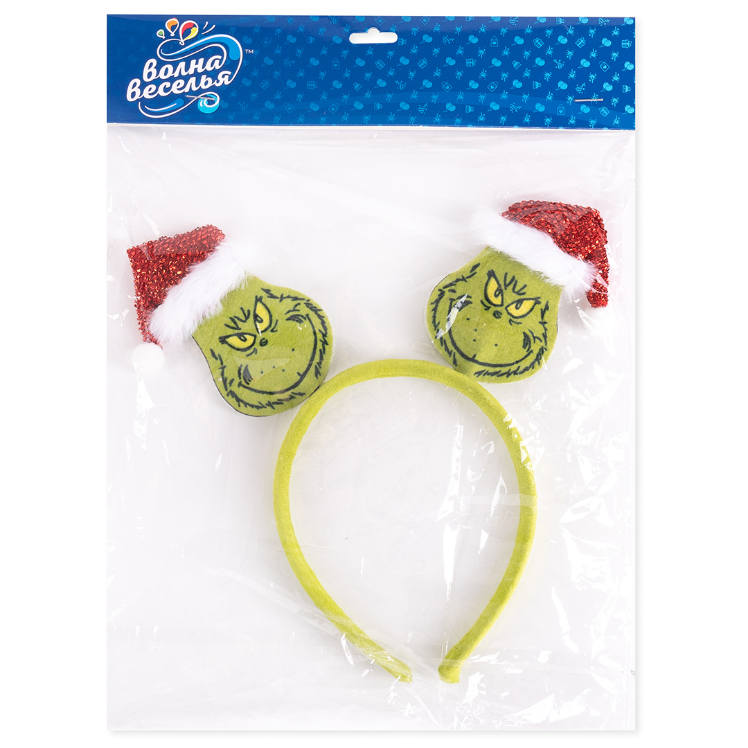 Ободок, Новогодний монстрик, 1 шт. 