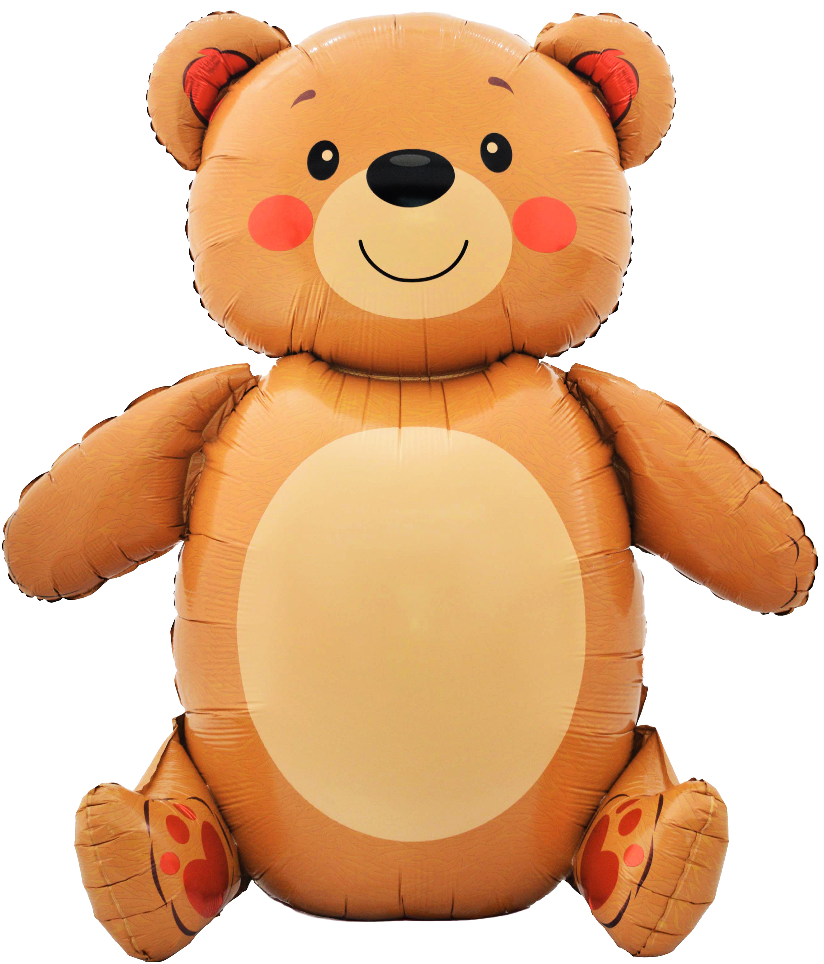 Шар (58''/147 см) Фигура 3D, Сидячий мишка, 1 шт.