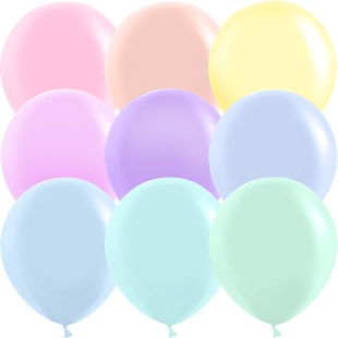 Шар (18''/46 см), Ассорти, макарунс, 25 шт.