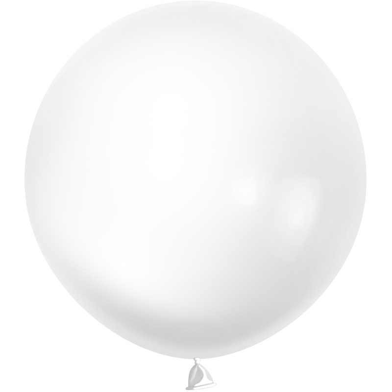 Шар (36''/91 см) Прозрачный, кристалл, 3 шт.