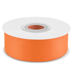 Лента атласная (2,5 см*22,85 м) Оранжевый, 1 шт.