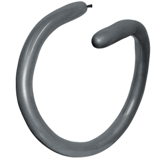 Шар (2''/5 см) ШДМ, Графит (578), металлик, 100 шт.