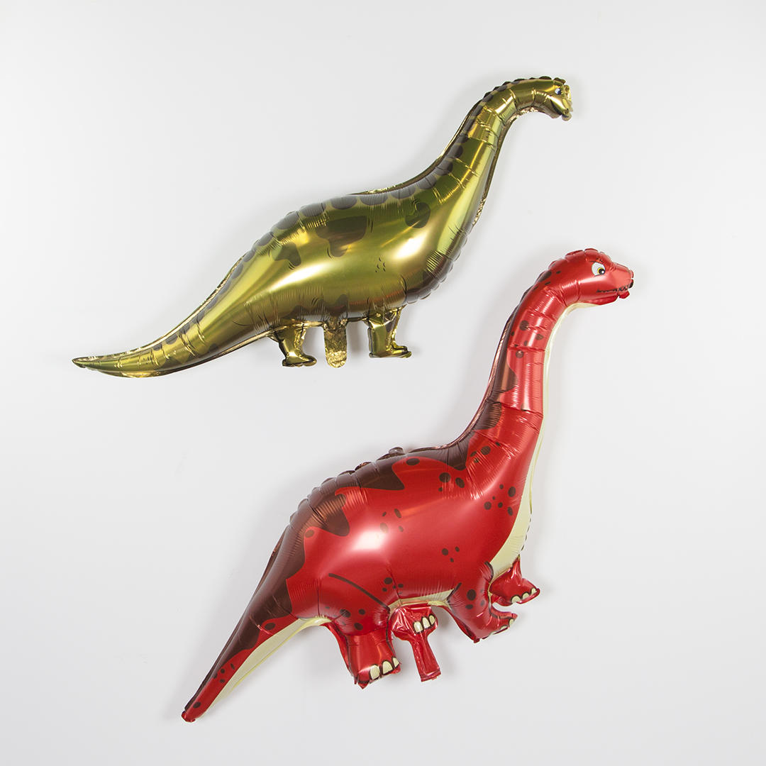 Шар (39''/99 см) Фигура, Динозавр Брахиозавр, 1 шт.