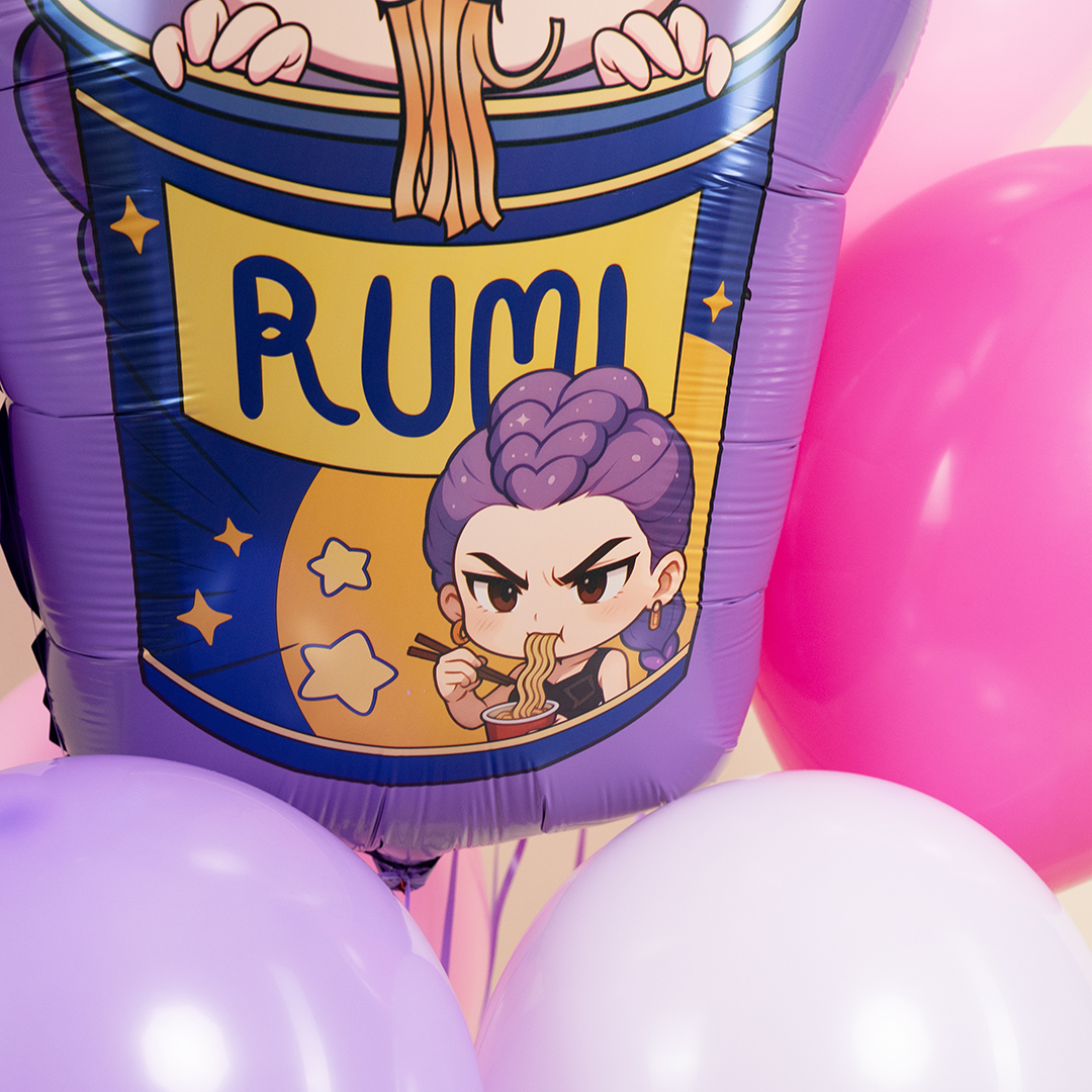 Шар (33''/84 см) Фигура, Девочки Аниме, Дизайн №2, 1 шт.