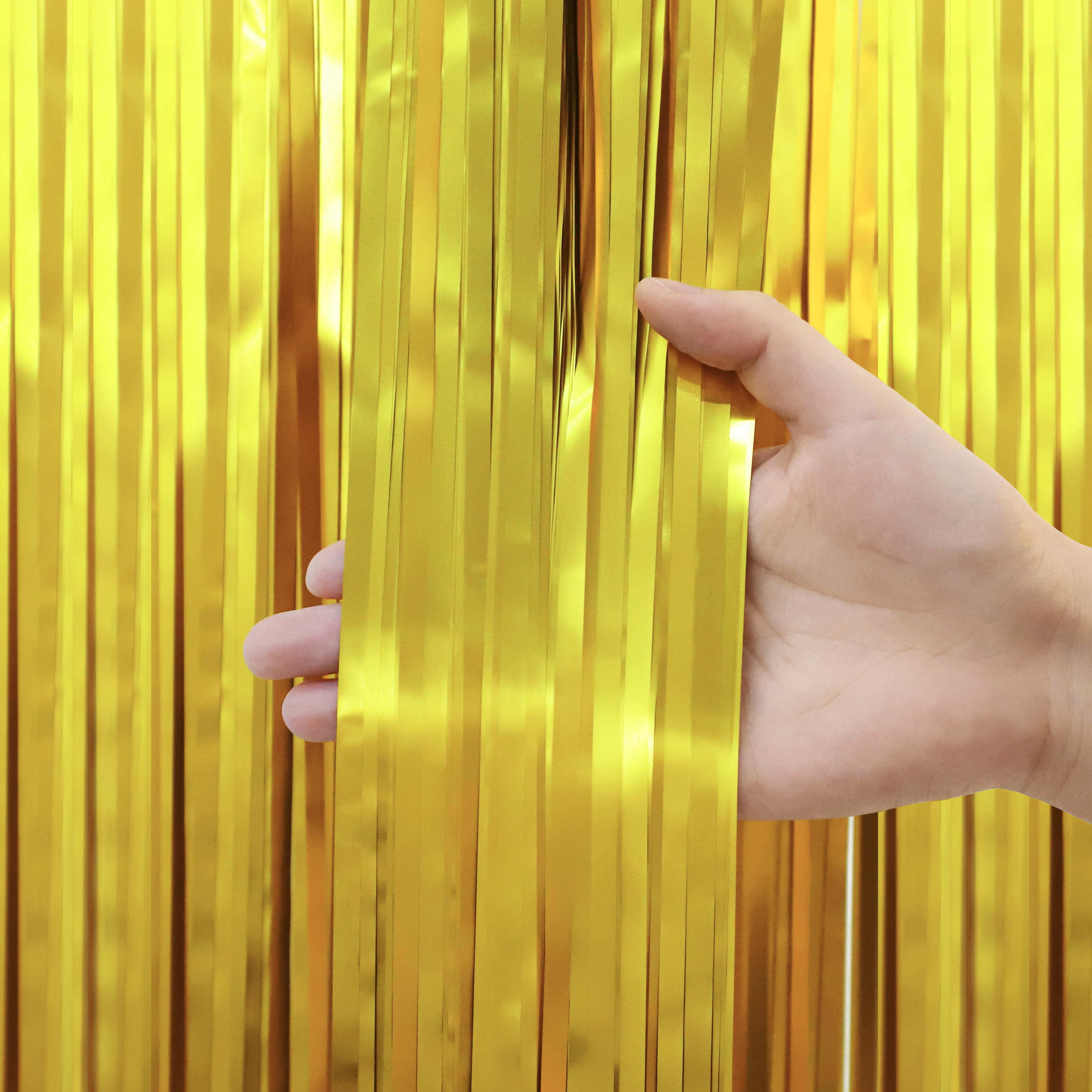 Занавес Дождик Золото, Матовый металл, 100*200 см, 1 шт.