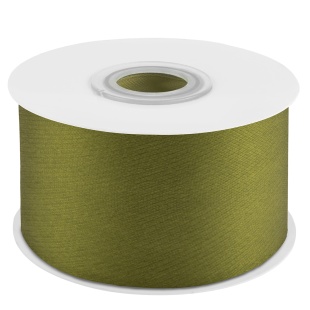 Лента атласная (3,8 см*22,85 м) Травяной, 1 шт.