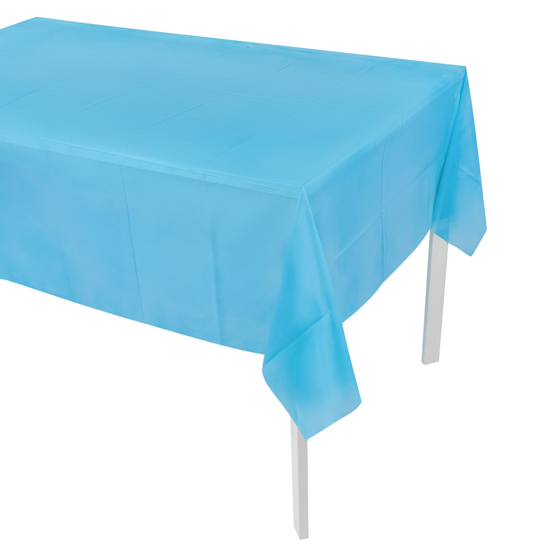 Скатерть одноразовая, Мастхэв, Небесно-голубой, 137*274 см, 1 шт. Скатерть одноразовая, Мастхэв, Небесно-голубой, 137*274 см, 1 шт.