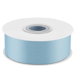 Лента атласная (2,5 см*22,85 м) Голубой, 1 шт.