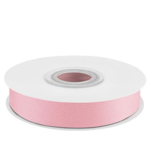 Лента атласная (1,2 см*22,85 м) Светло-розовый, 1 шт.