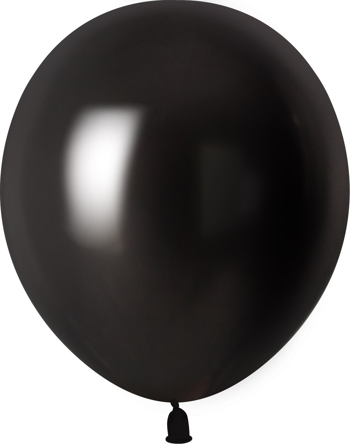 Шар (12''/30 см), Черный, металлик, 100 шт.