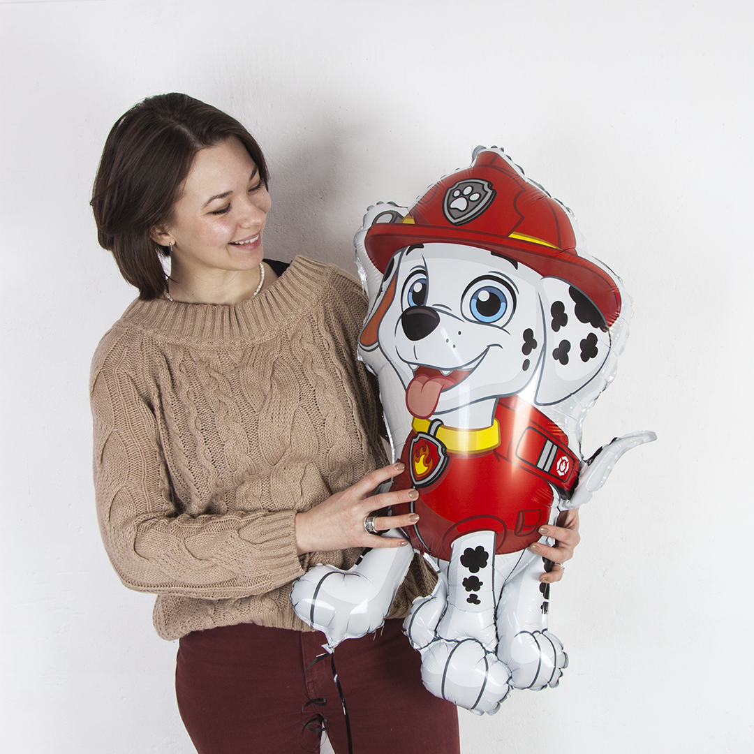 Шар (34''/86 см) Фигура, Щенячий патруль, Маршалл, 1 шт. в уп.