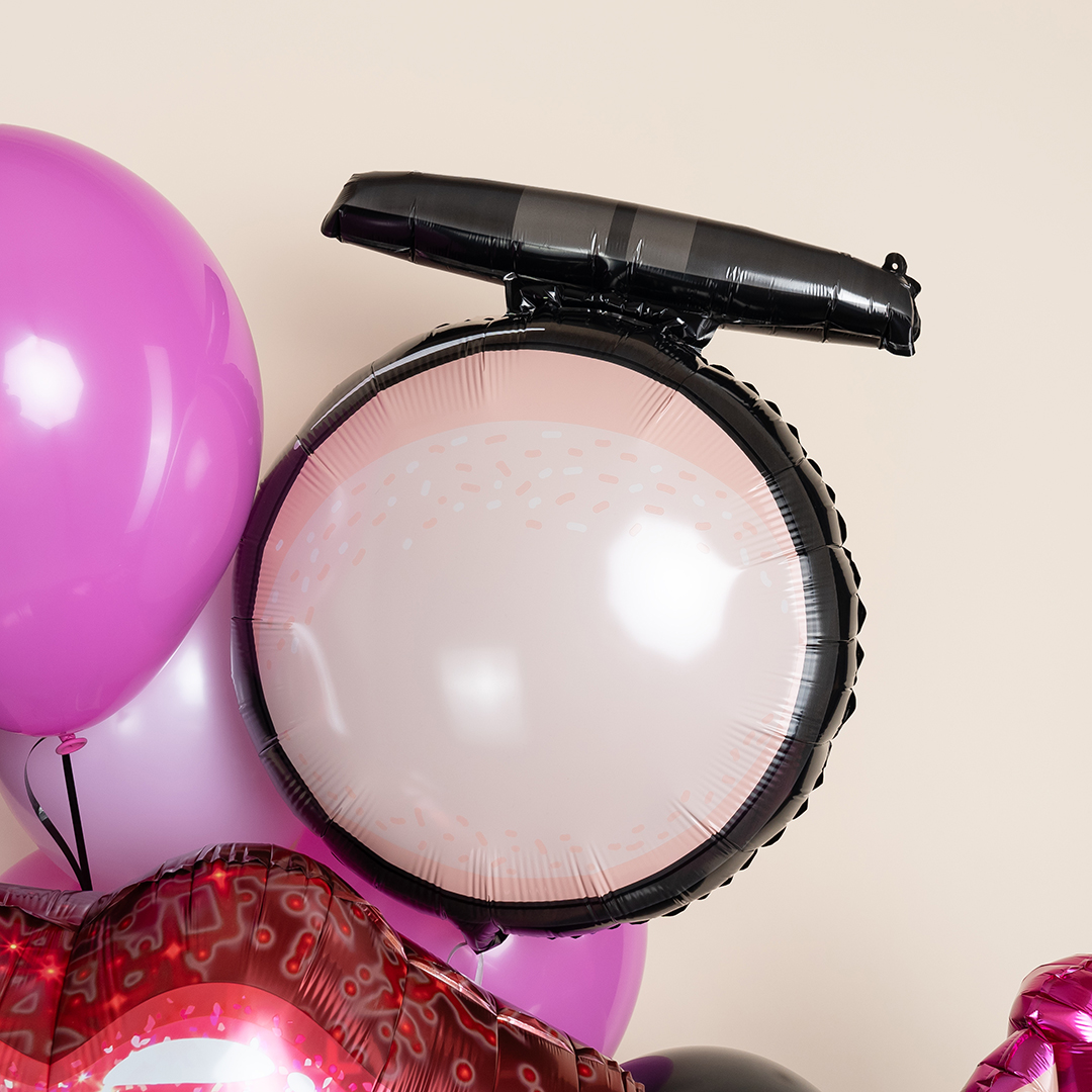 Шар (28''/71 см) Фигура, Пудра, 1 шт.