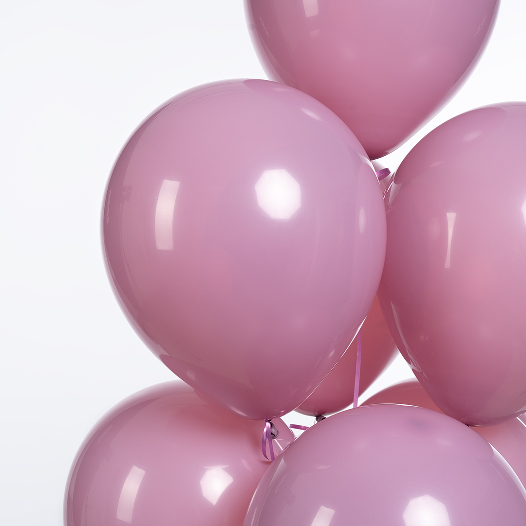 Шар (12''/30 см), Пыльная роза, пастель ретро, 100 шт.