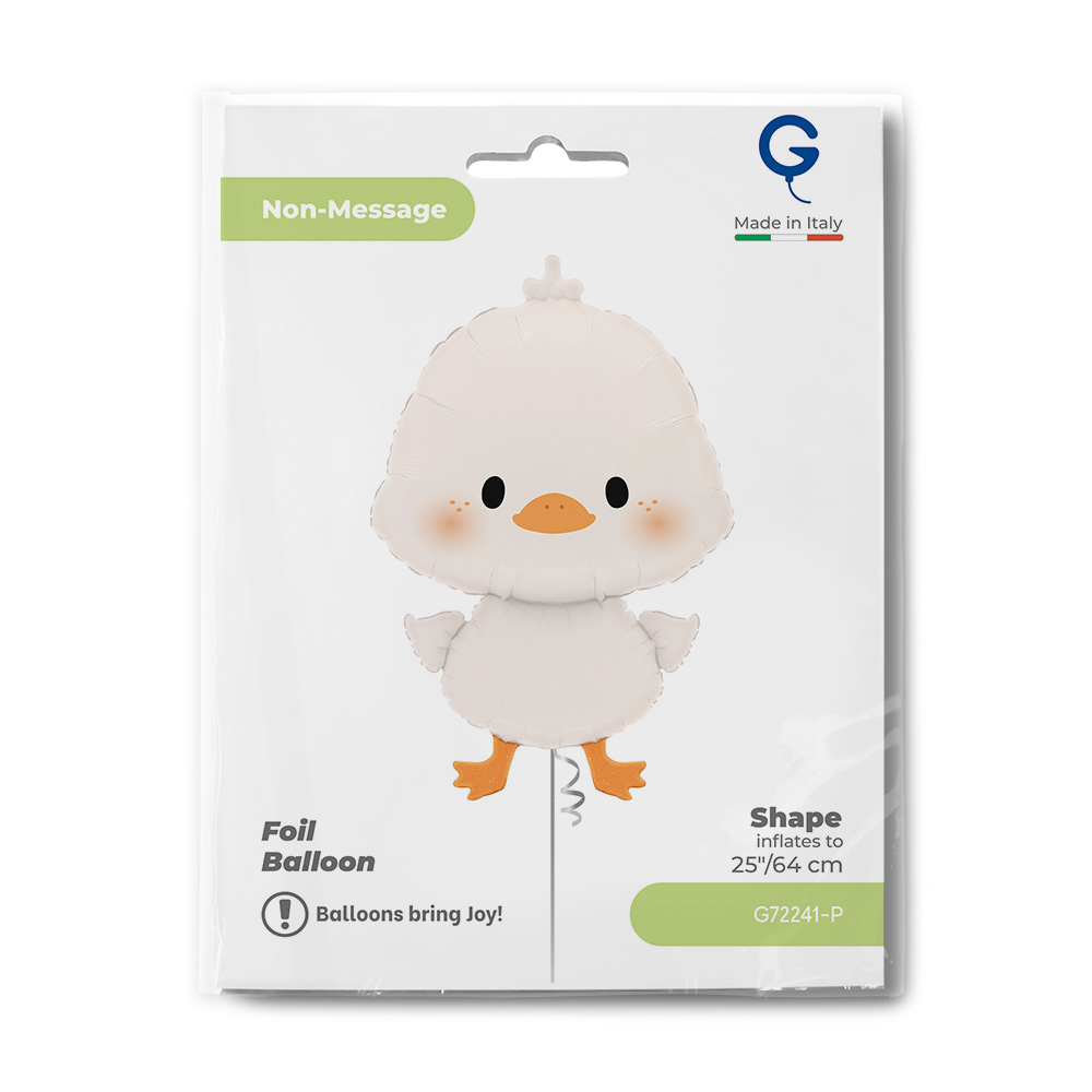 Шар (25''/64 см) Фигура, Гусь Обнимусь, 1 шт. в уп.