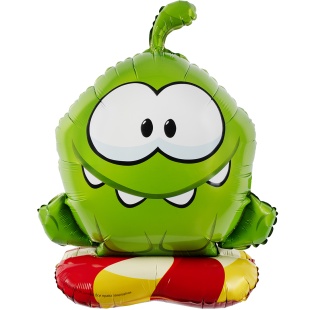 Шар (30''/76 см) Фигура 3D, Ам Ням, 1 шт. в уп.